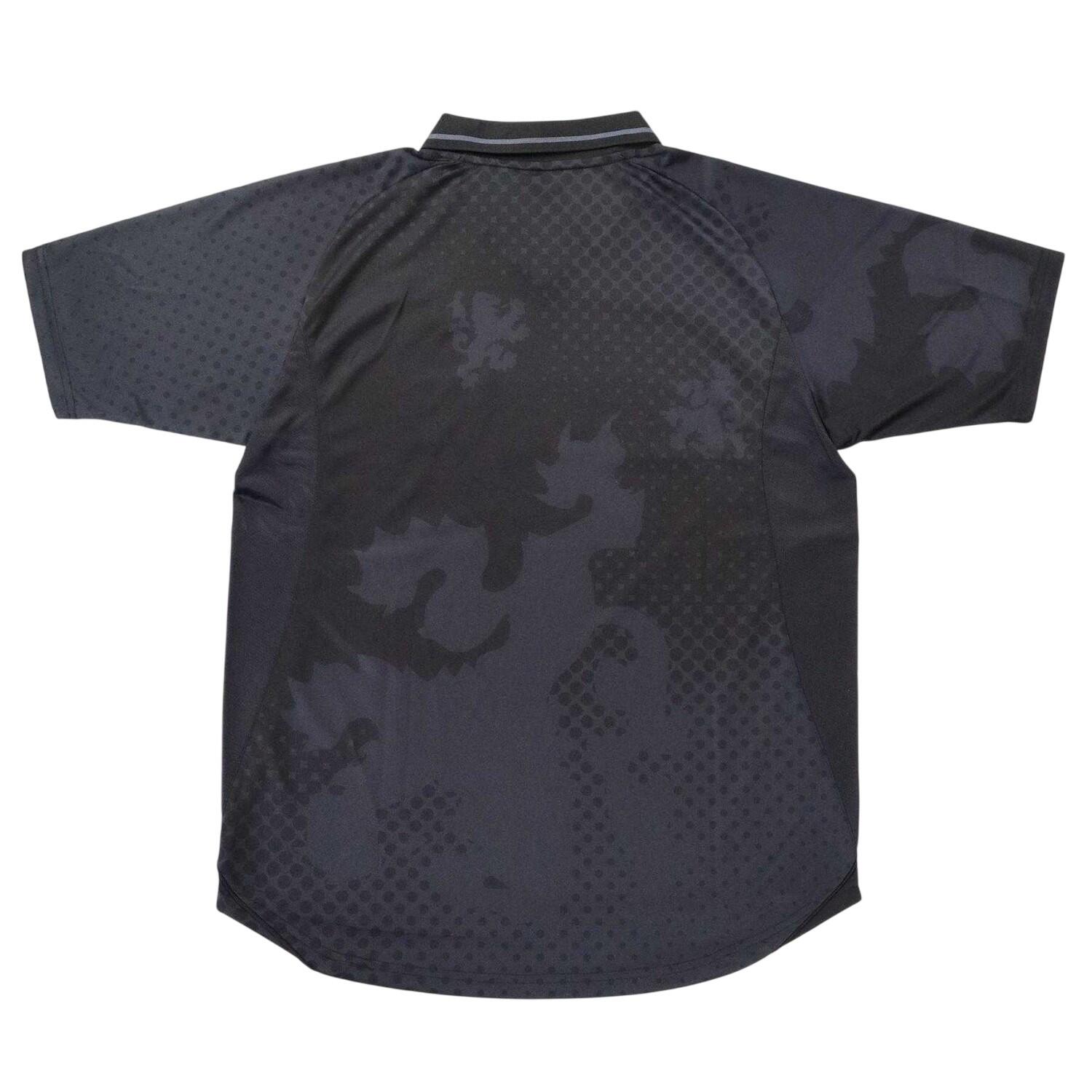 Fußballtrikot für Herren Schwarz 2/4