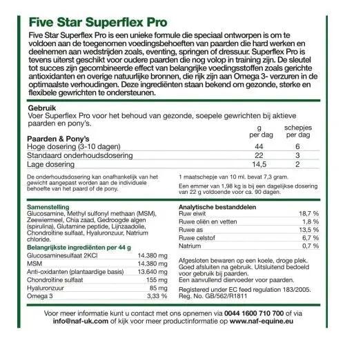 Naf Superflex Pro Omega 3.6kg Pellets Kleurloos - 2/2