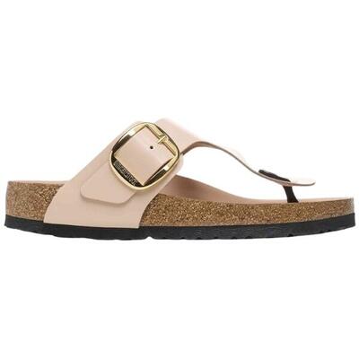 Sandali Birkenstock modello Birkenstock Gizeh Big Buckle Natural Leat per uomini