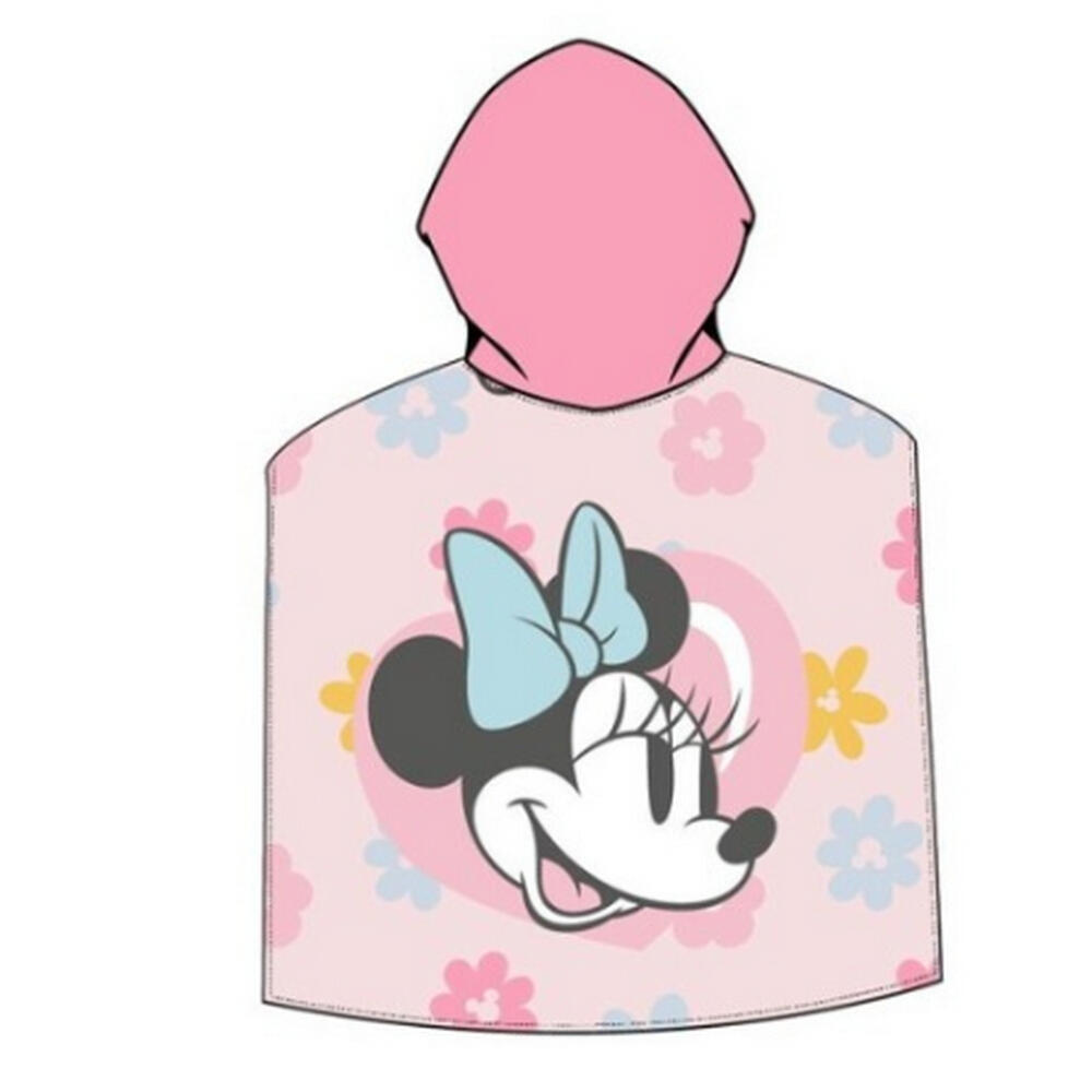 Poncho de Microfibra Minnie Mouse Flowers 110x55 CM 2/2