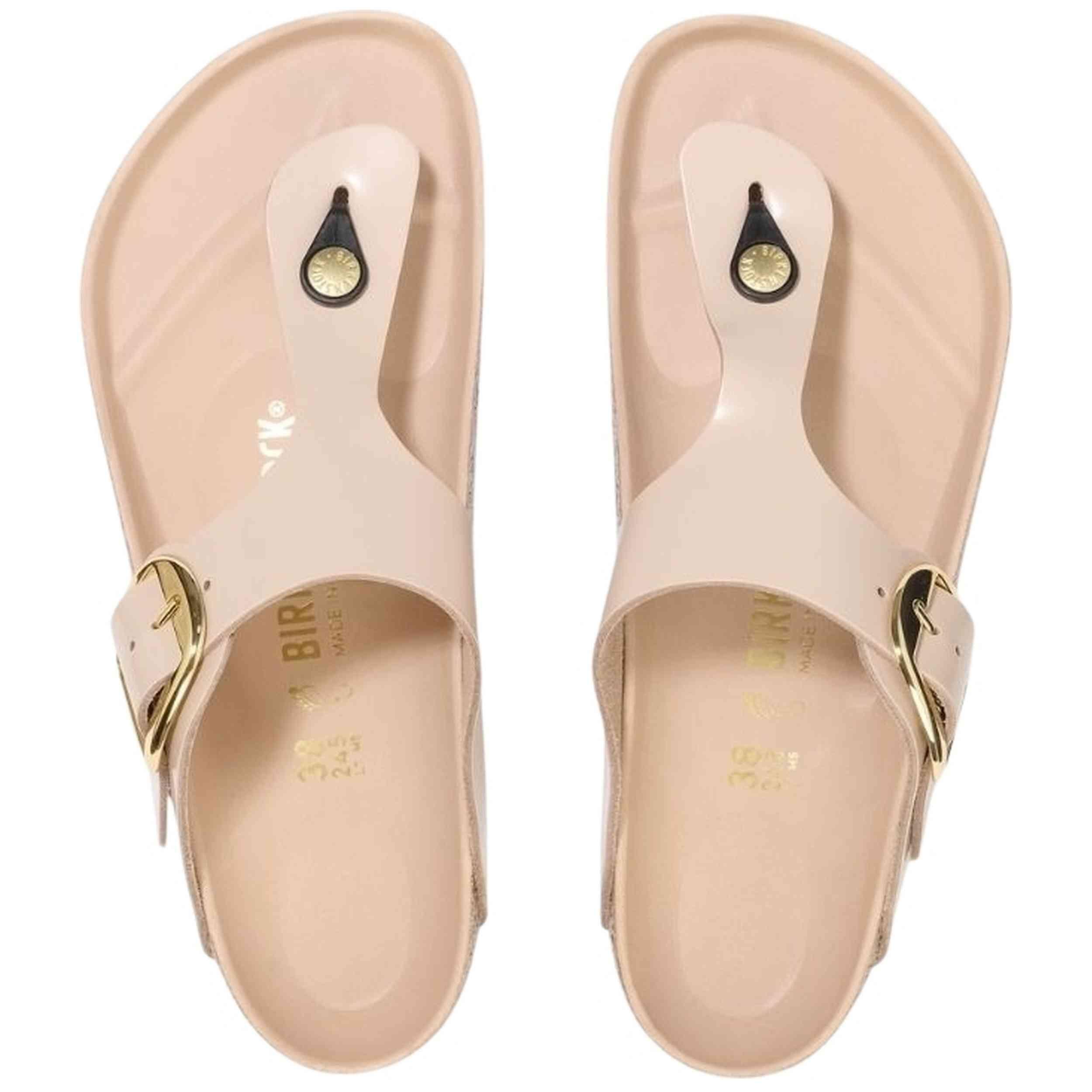 Sandalias Birkenstock modelo Birkenstock Gizeh Big Buckle Natural Le para hombre 3/5