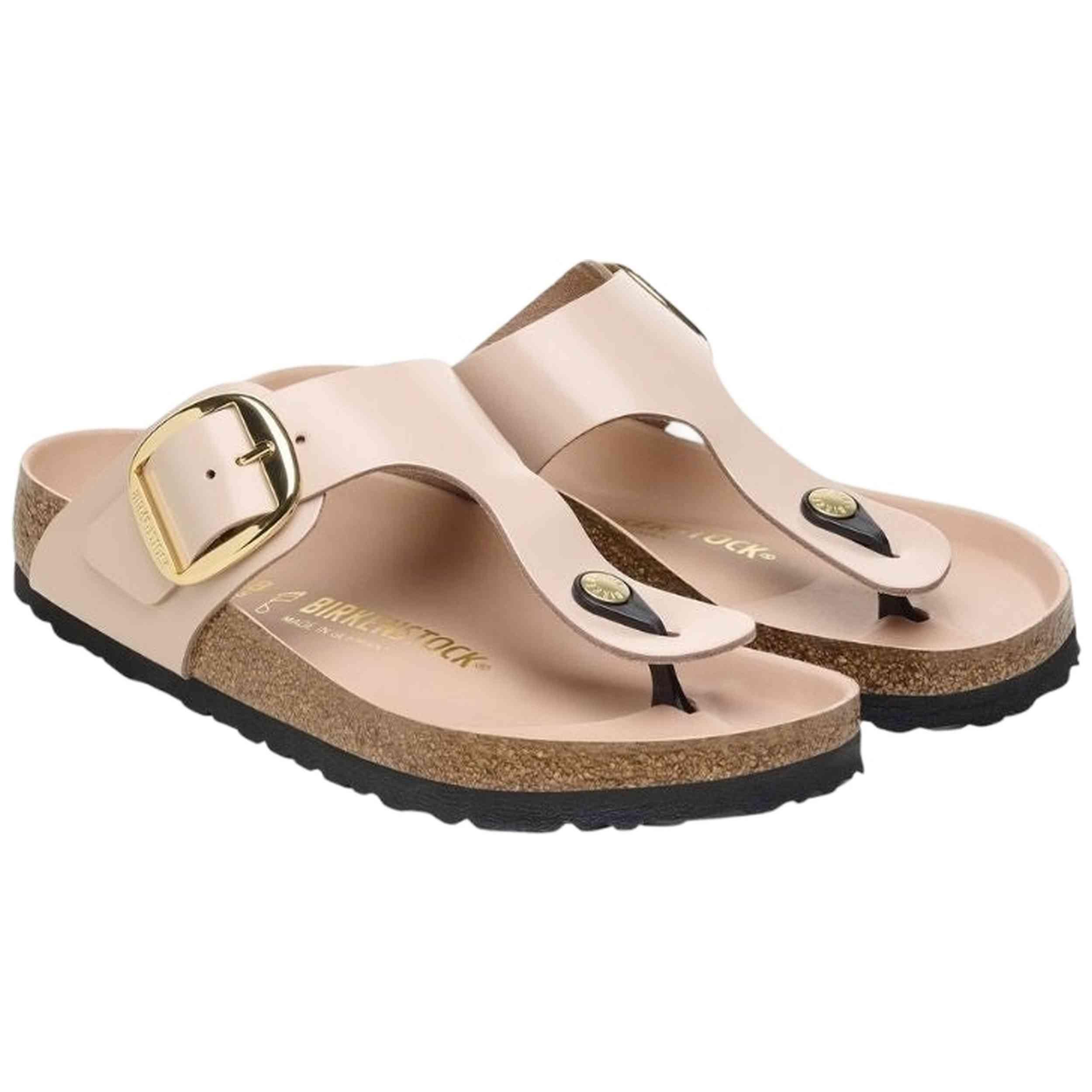 Sandalias Birkenstock modelo Birkenstock Gizeh Big Buckle Natural Le para hombre 2/5