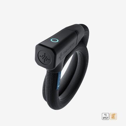 Keyless smart e-bike kettingslot, ingebouwd alarm, ART 2-gecertificeerd.