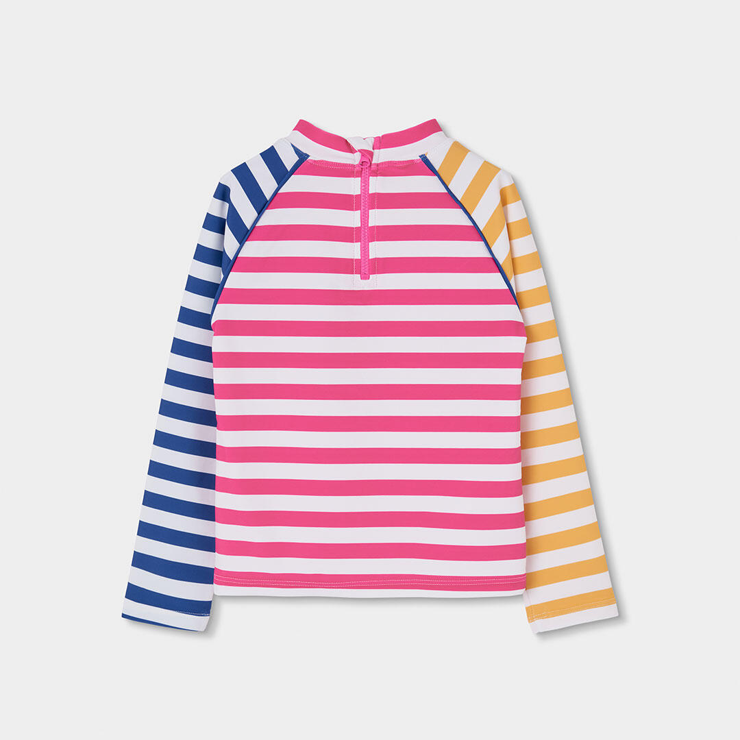 Camiseta Técnica Infantil de Manga Larga UPF50+ para Niña Multicolor 2/4