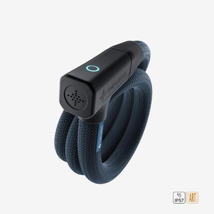 Keyless smart e-bike kettingslot, ingebouwd alarm, ART 2-gecertificeerd.