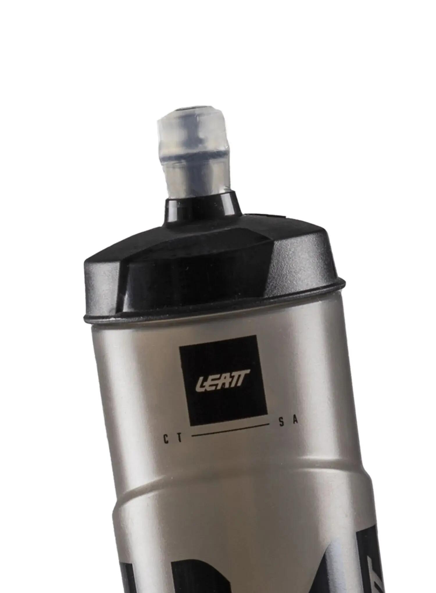 Bidon na rower Leatt SteadySip Convertible 600 ml Fidlock - smoke 2/3
