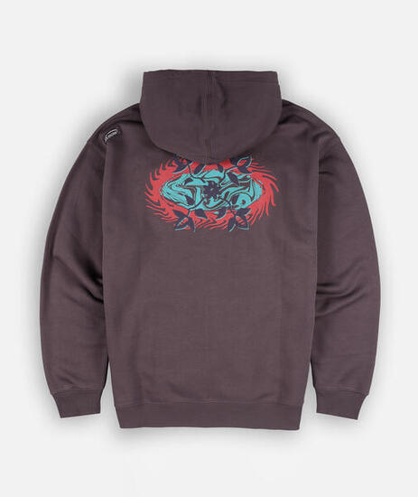 Hoodie met rits WARMING