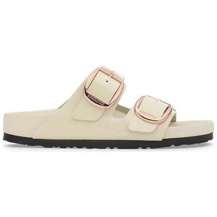 Sandales Birkenstock modèle Birkenstock Arizona Big Buckle Natural L pour femmes