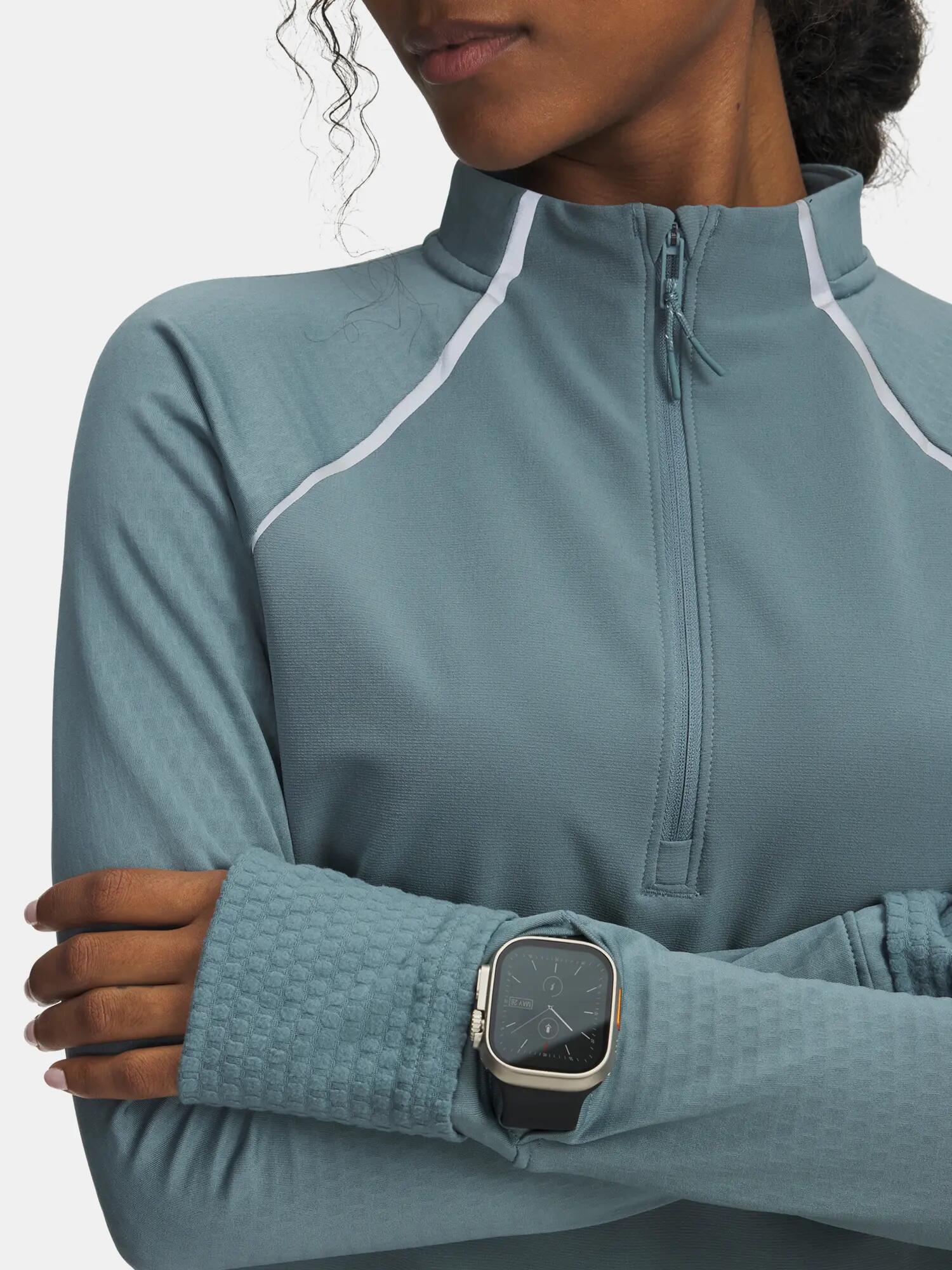 Női póló Under Armour UA Velociti Pro CW Half Zip-BLU 3/3