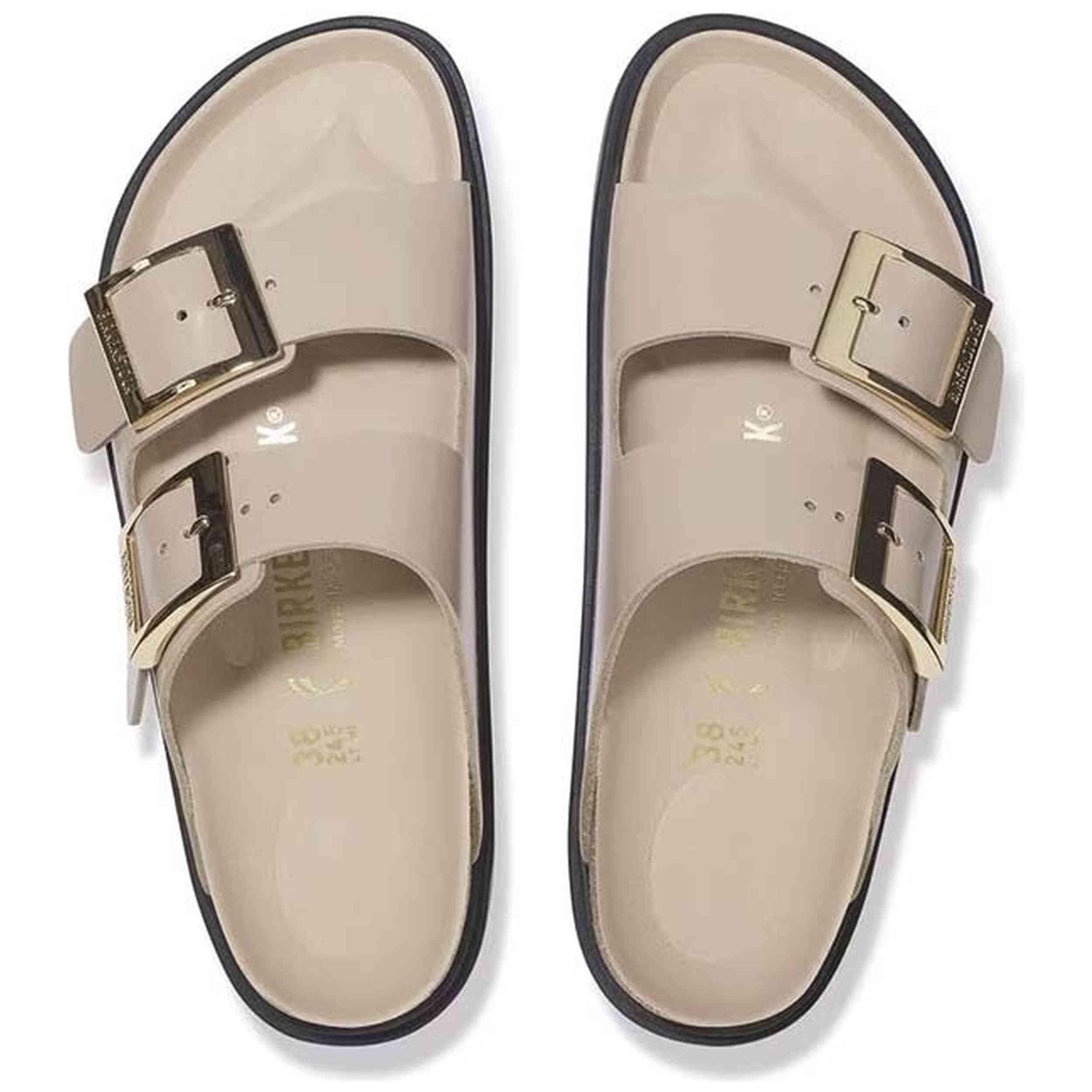 Sandalen Birkenstock model Birkenstock Arizona Droplet Buckle voor unisex 5/5