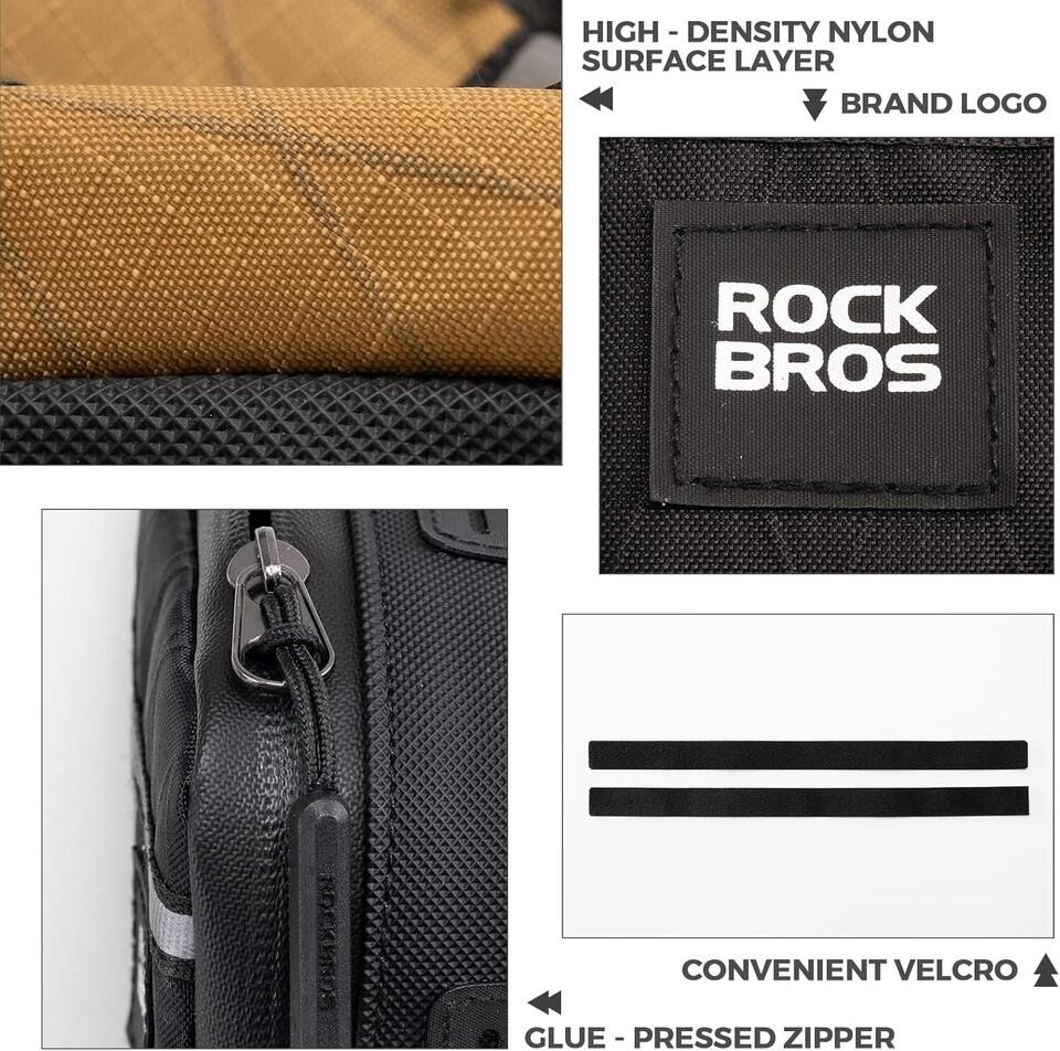 ROCKBROS Mini Fahrradtasche Dreieckstasche Jungen/Unisex 5/5