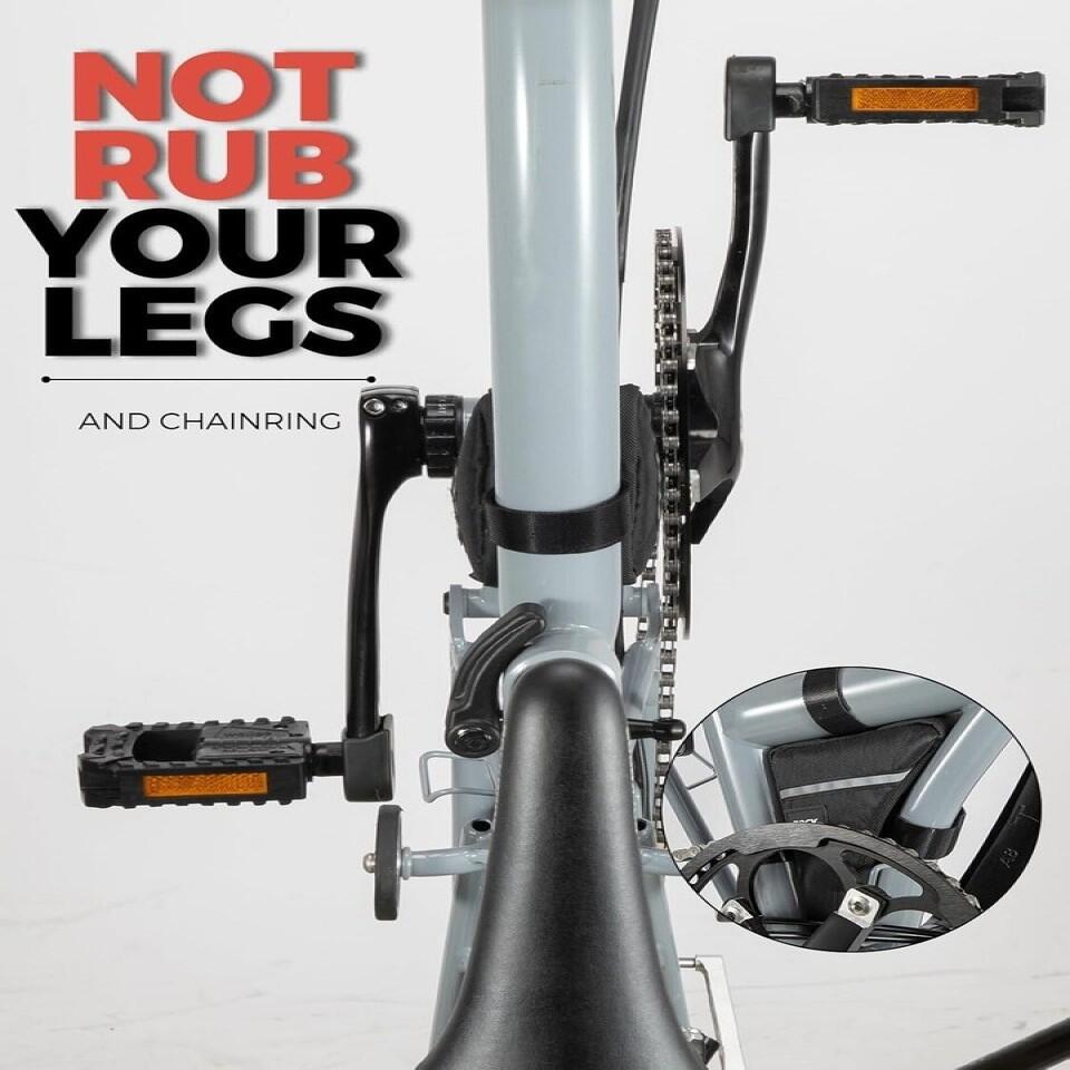 ROCKBROS 0,3L dreieckige Fahrradtasche für Rahmen 5/6