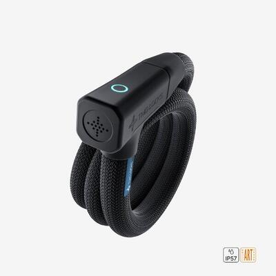Keyless smart e-bike kettingslot, ingebouwd alarm, art 2-gecertificeerd.