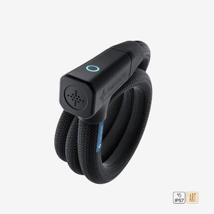 Keyless smart e-bike kettingslot, ingebouwd alarm, ART 2-gecertificeerd.