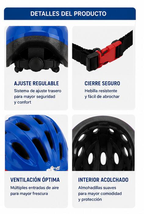 Casco Infantil de Bicicleta Enchantimals Ligero Ergonómico Deportivo 6/7