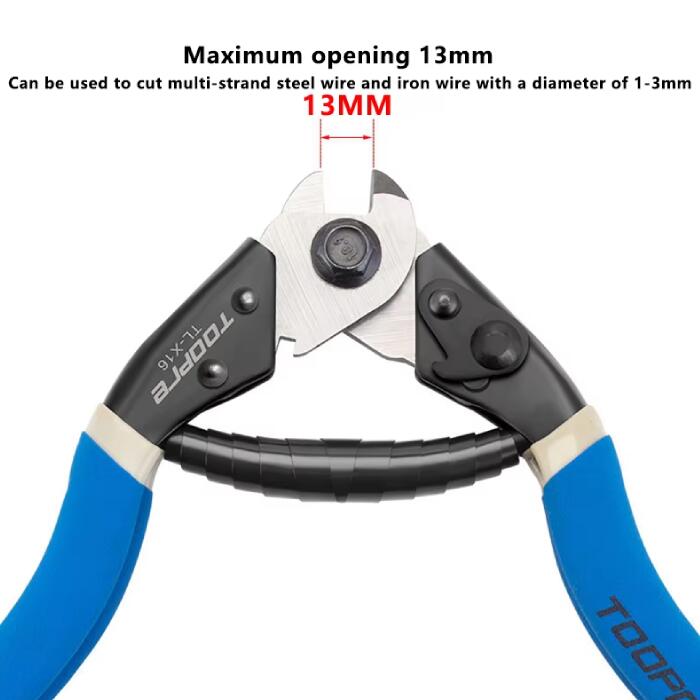 Narzędzie do cięcia przewodów rowerowych, obcinaczki do linek TOOPRE TL-X16 3/7