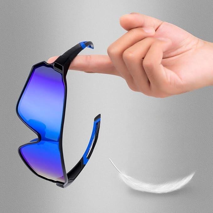 Occhiali da sole sportivi polarizzati con protezione UV400 TAC. ROCKBROS 3/3