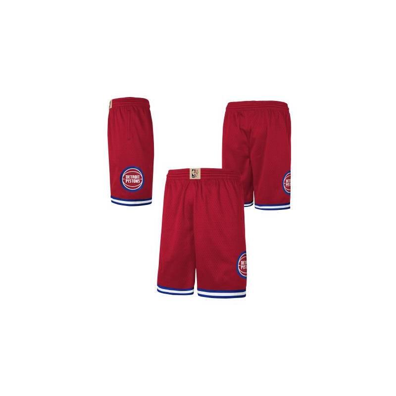 Short NBA Detroit Pistons Mitchell & Ness Rouge pour enfant 1/1