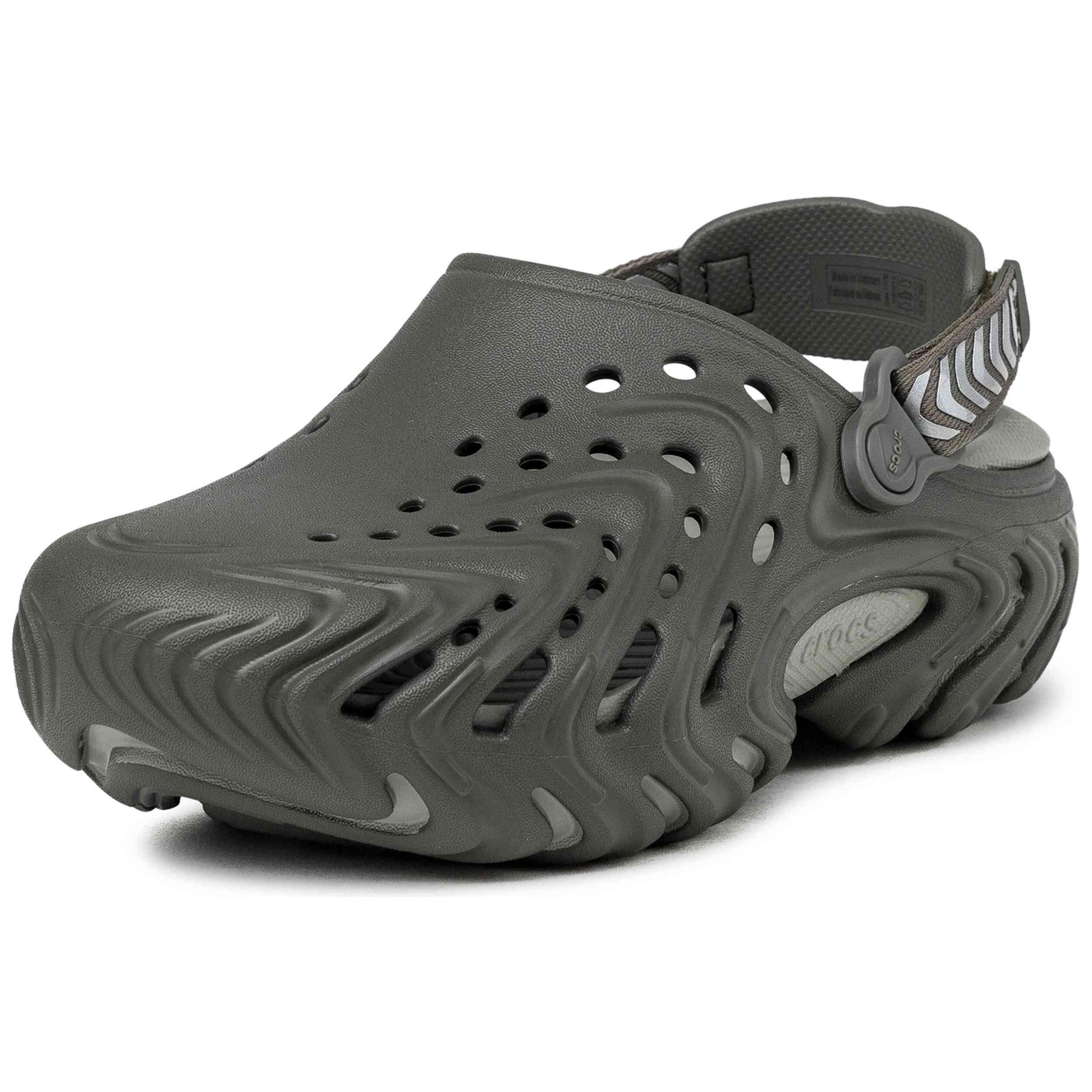 Sandalias Crocs modelo ECHO II CHROME CLOG U para hombre 2/3
