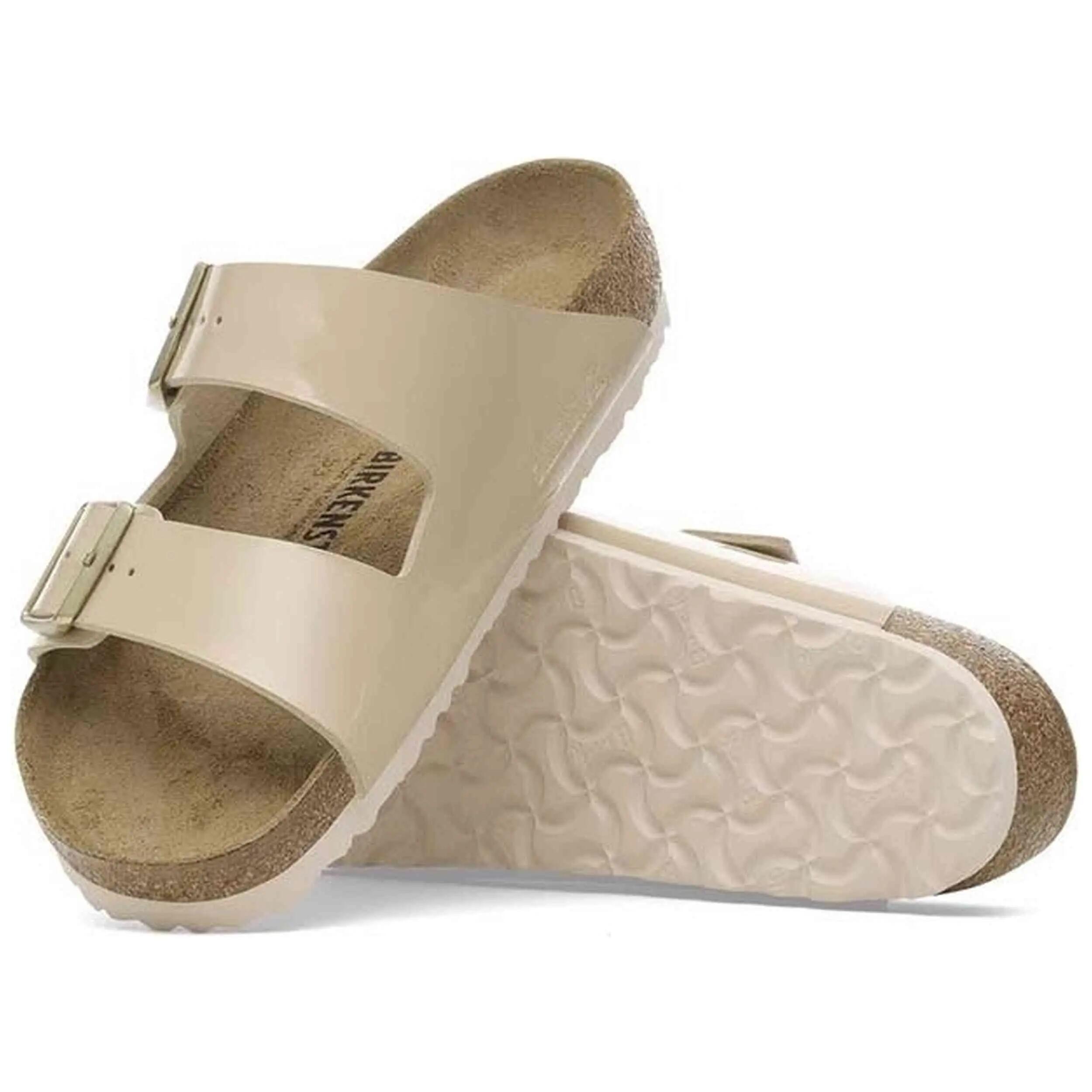 Ciabatte Birkenstock Arizona Birko Flor Patent Donna 2/4