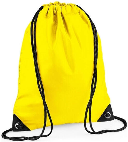 Sac à dos cordelettes PREMIUM - Yellow - One Size