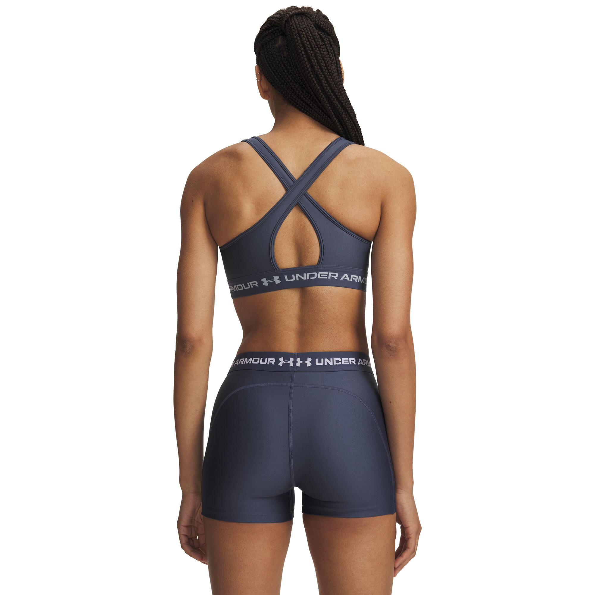 Under Armour Damen Sport BH Crossback Mid Bra 1361034 3/4