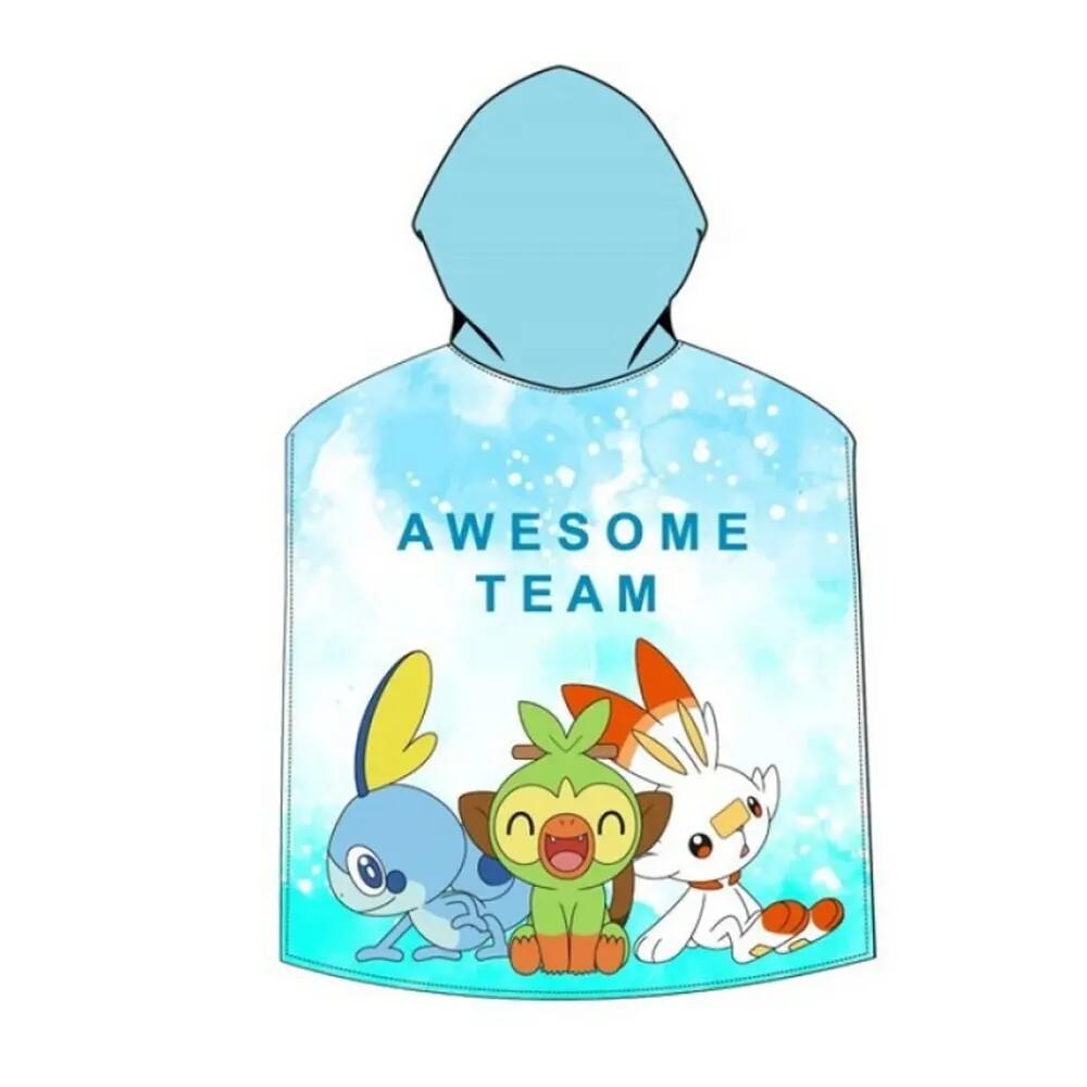 Poncho de Microfibra Pokémon Awesome Team 110x55 CM 2/2
