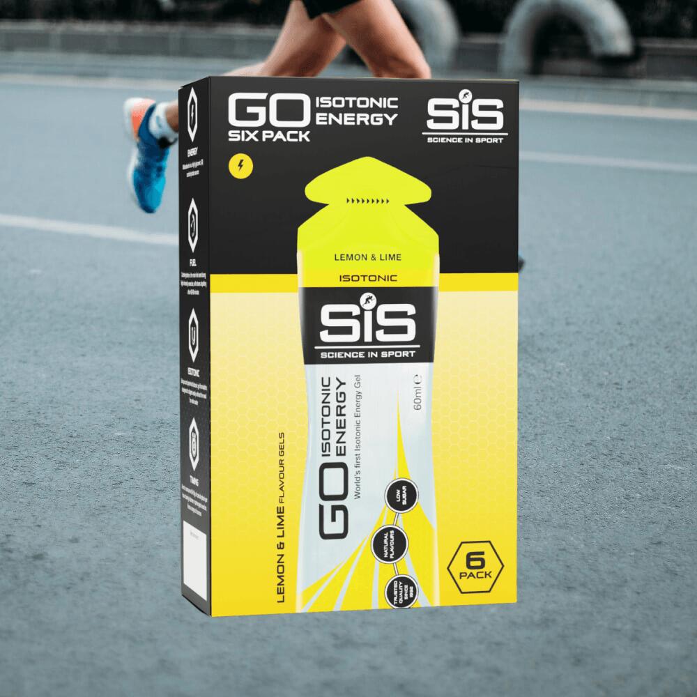 SIS GO Isotonic Energy Gels (6x60ml) Lemon & Lime - Énergie et endurance 2/3