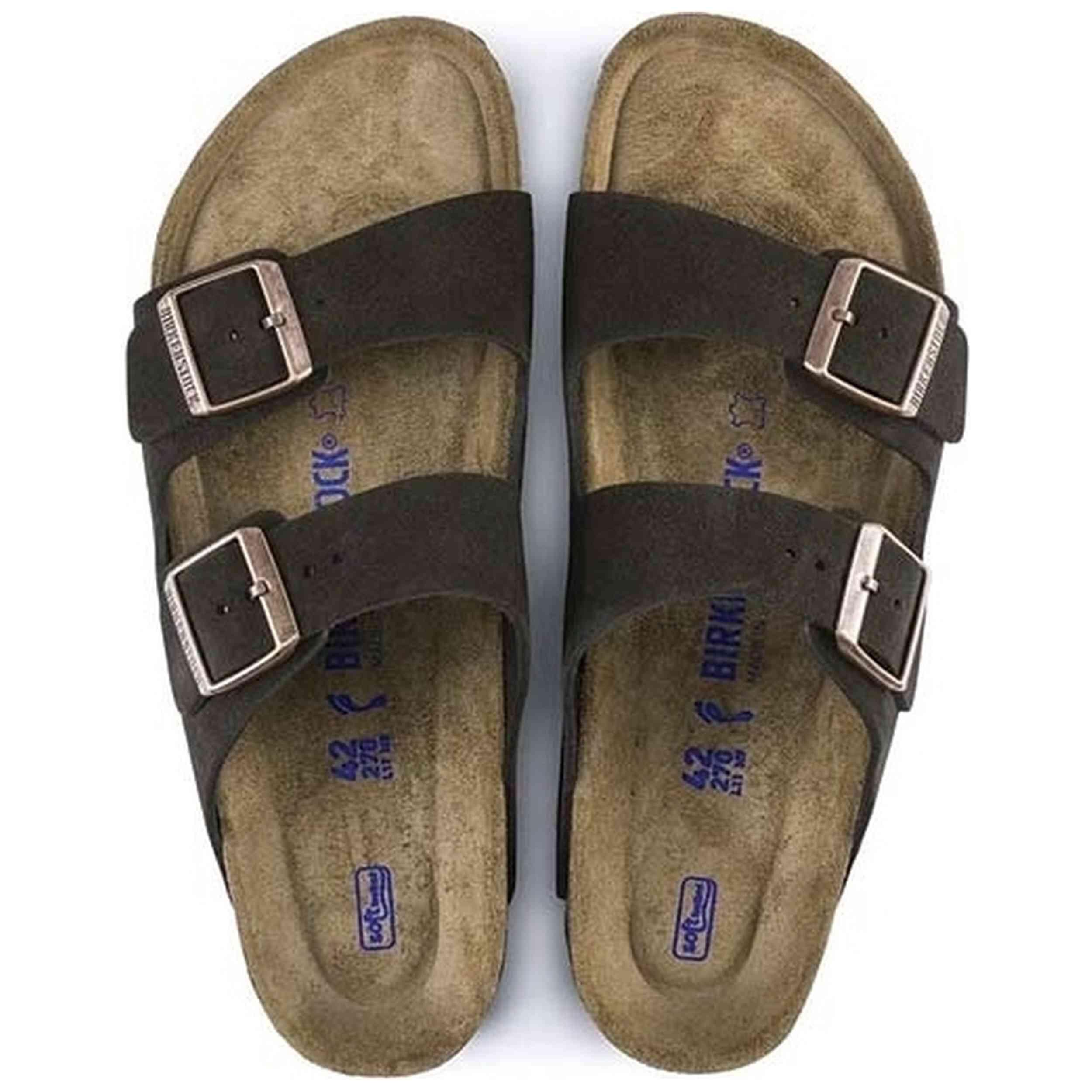 Sandalen Birkenstock model Birkenstock Arizona BS Soft Footbed voor unisex 4/4