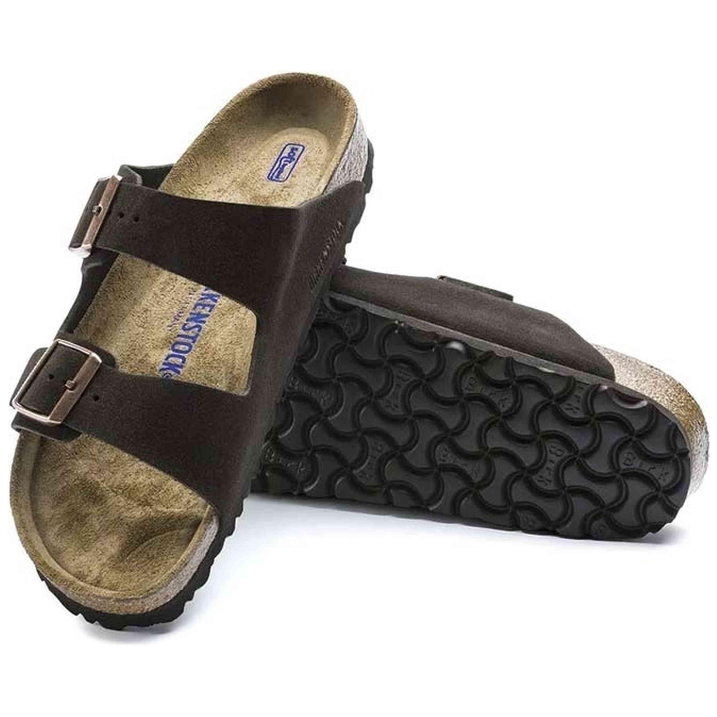 Sandalen Birkenstock model Birkenstock Arizona BS Soft Footbed voor unisex 3/4