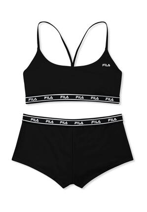 GHIZZANO logo tape bikini