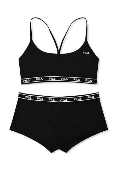 GHIZZANO logo tape bikini