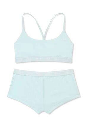GHIZZANO logo tape bikini