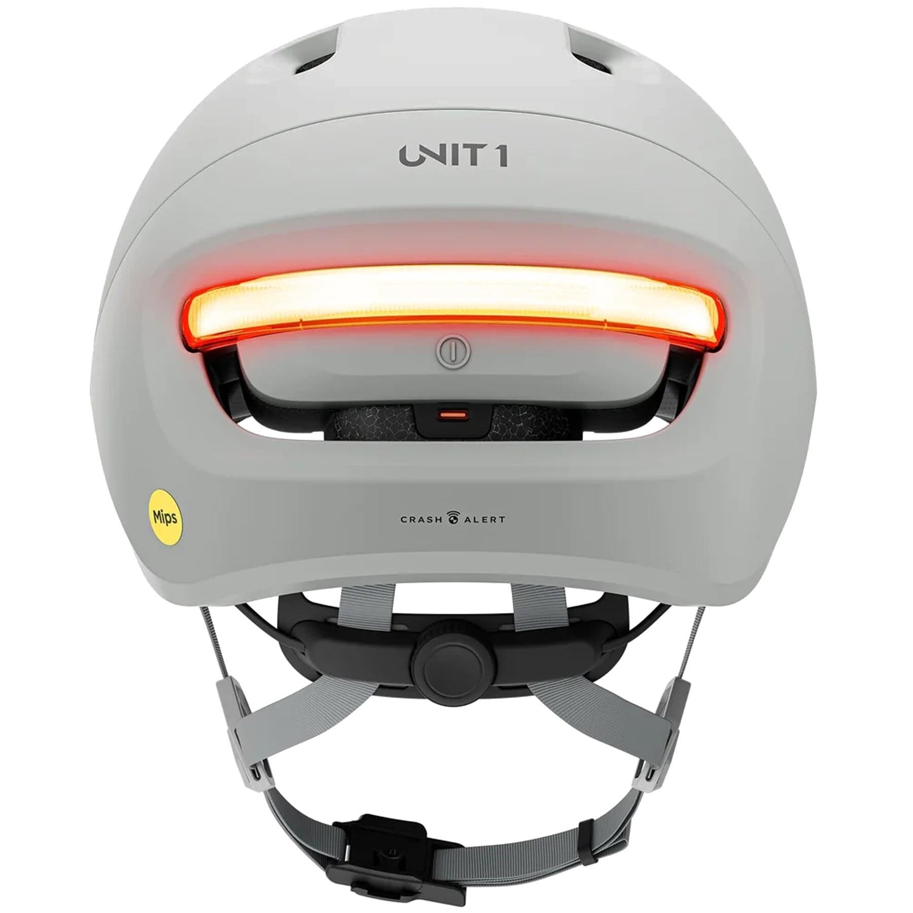 UNIT 1 NEON Mips Smart Fahrradhelm Schiefergrau – Größe L (59–62 cm) 4/4