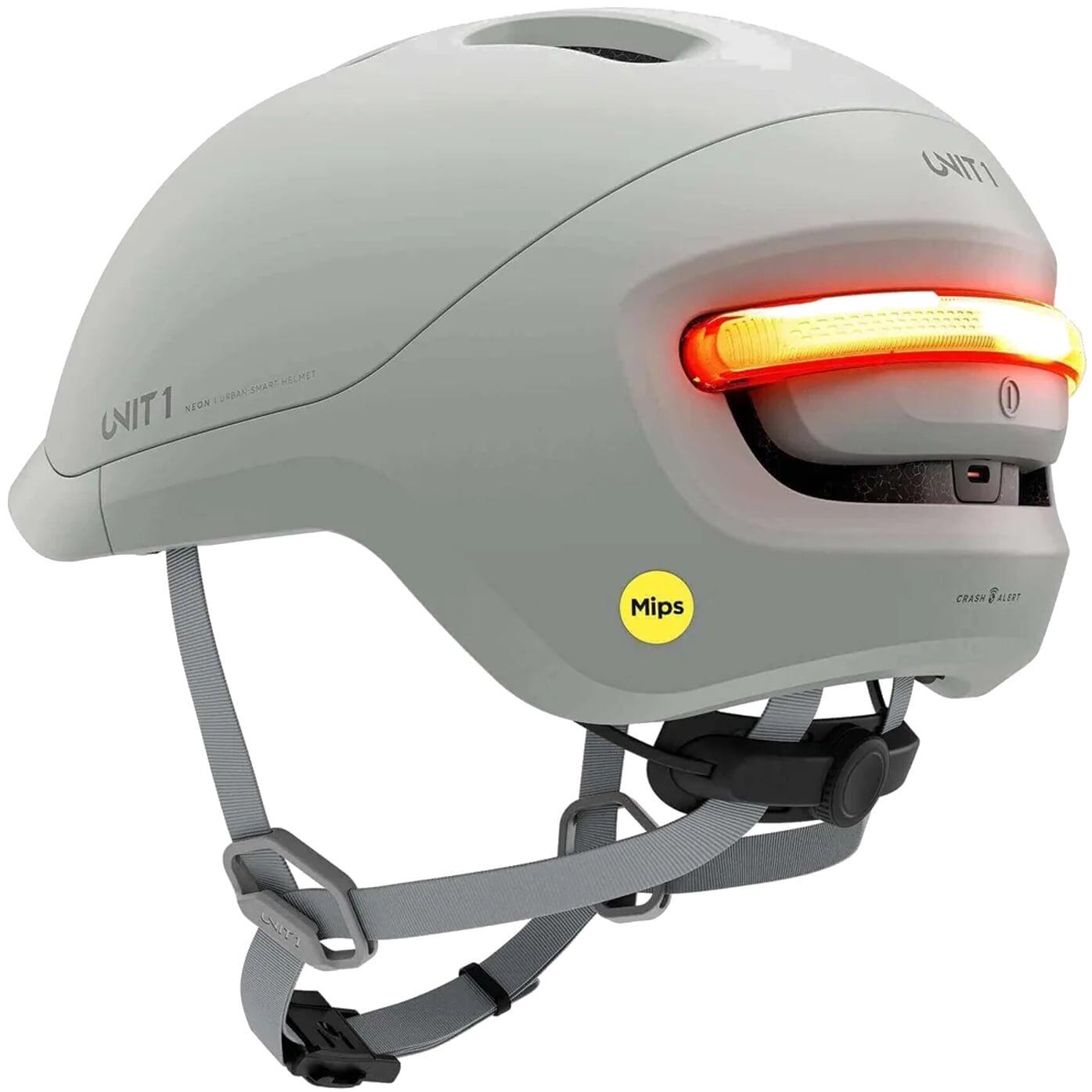 UNIT 1 NEON Mips Smart Fahrradhelm Schiefergrau – Größe L (59–62 cm) 3/4