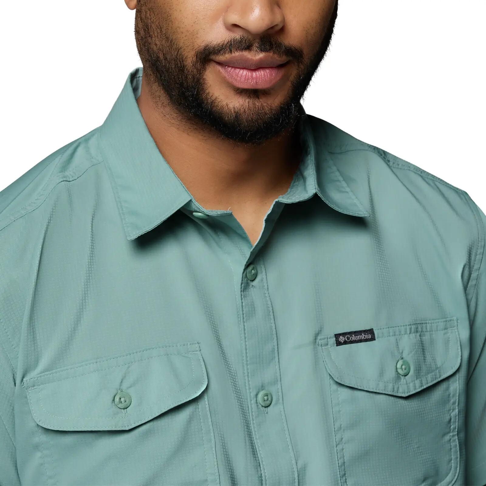 Wanderhemd feuchtigkeitsregulierend Herren - Utilizer II Solid Shortsleeve Shirt 5/6