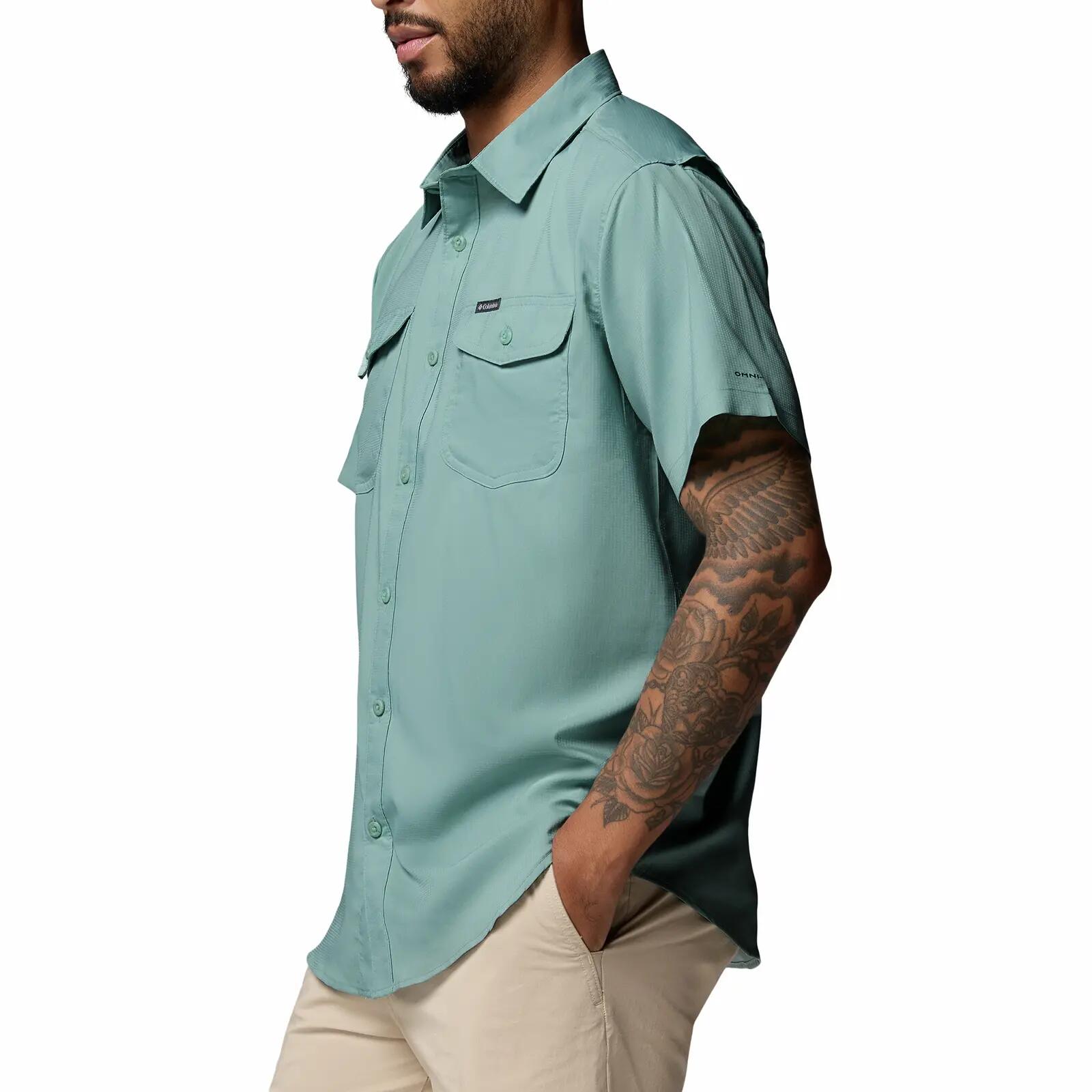 Wanderhemd feuchtigkeitsregulierend Herren - Utilizer II Solid Shortsleeve Shirt 3/6