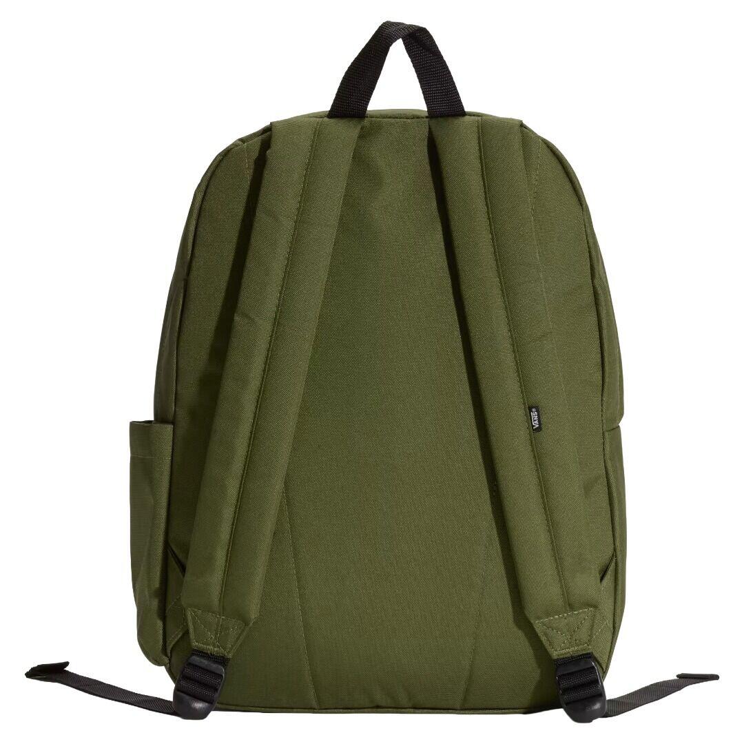 Mochila Verde Vans Old Skool Drop V Green - Diseño Icónico, Espaciosa y Duradera 3/5