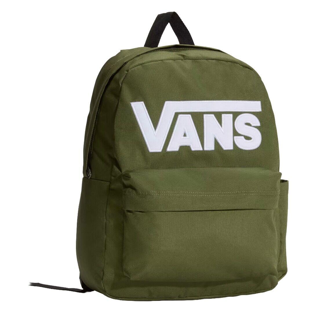 Mochila Verde Vans Old Skool Drop V Green - Diseño Icónico, Espaciosa y Duradera 2/5