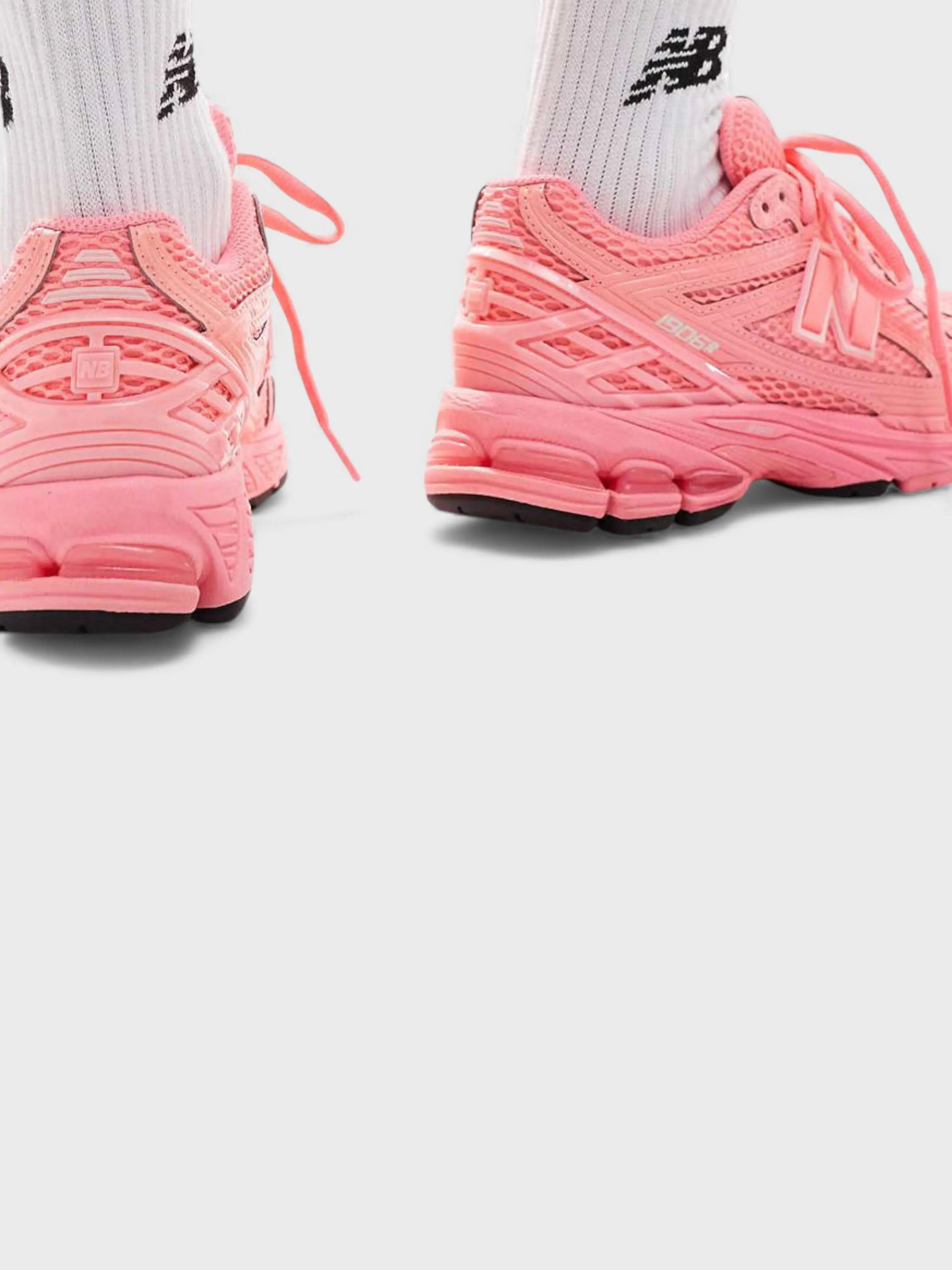 Scarpe - Casual - Unisex - Neon, Confortevoli - 1906R - Rosa neon. 6/6