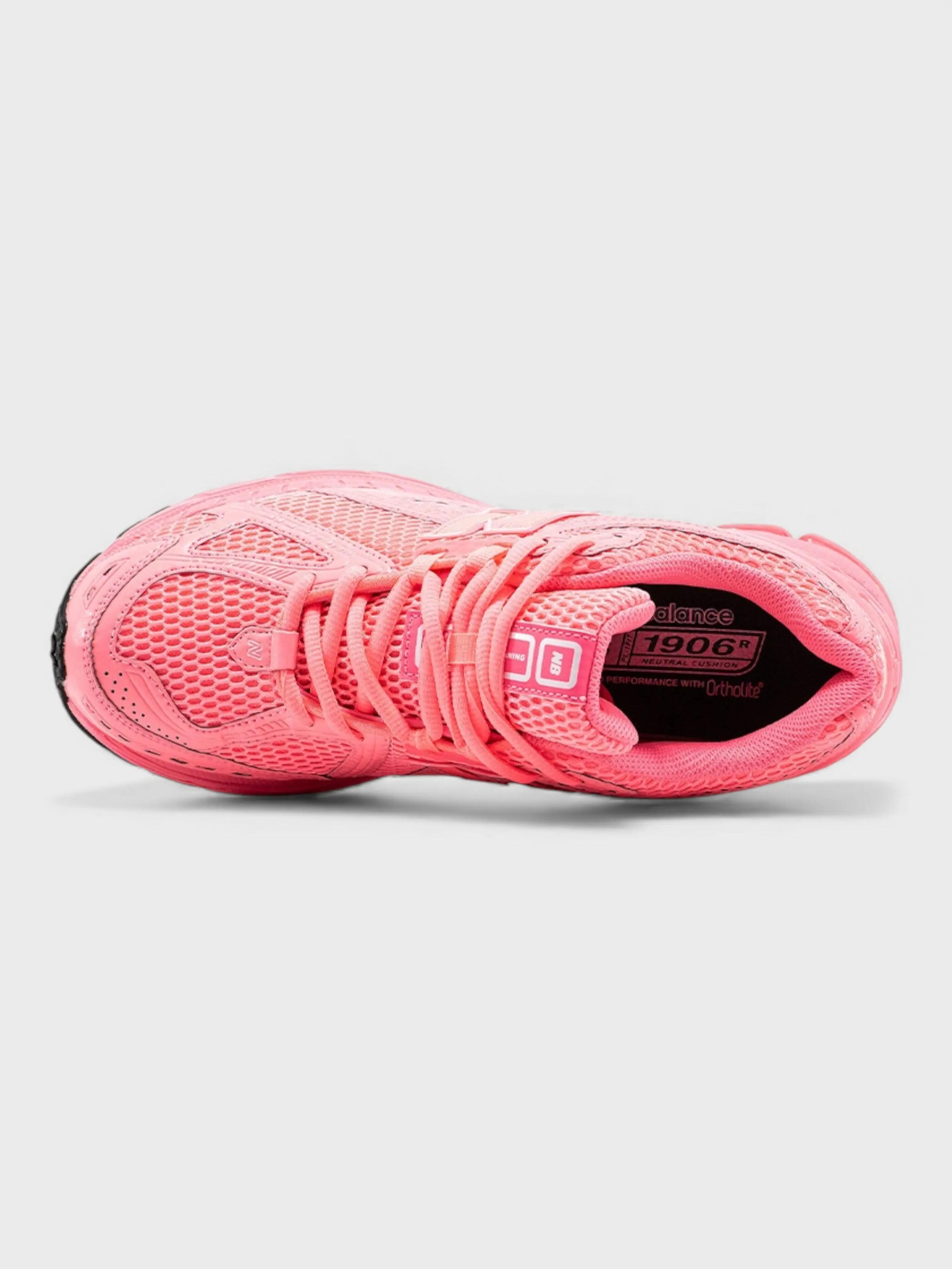 Scarpe - Casual - Unisex - Neon, Confortevoli - 1906R - Rosa neon. 3/6