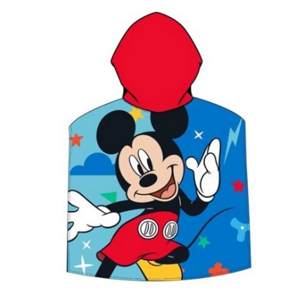 Poncho de Microfibra Mickey Mouse Letters 110x55 CM 2/2