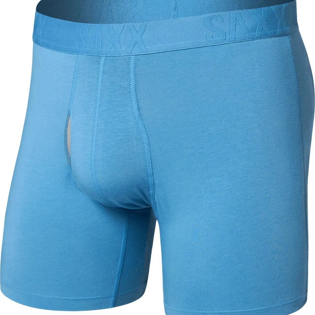 Saxx DropTemp Cooling Cotton Briefs with Fly, Blue, Men's