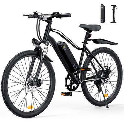 Iscooter eb3s e-bike voor volwassenen, 26 inch, 36 v 15 ah accu