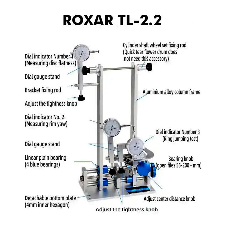 Centrownica do kół rowerowych ROXAR Toopre TL-2.2 Profesjonalna 3/5