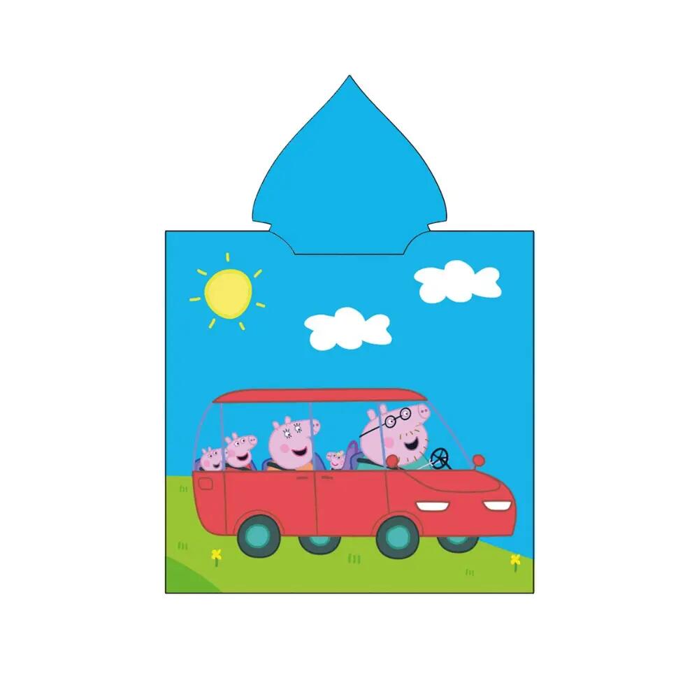 Poncho de Microfibra Peppa Pig Family 110x55 CM 2/2