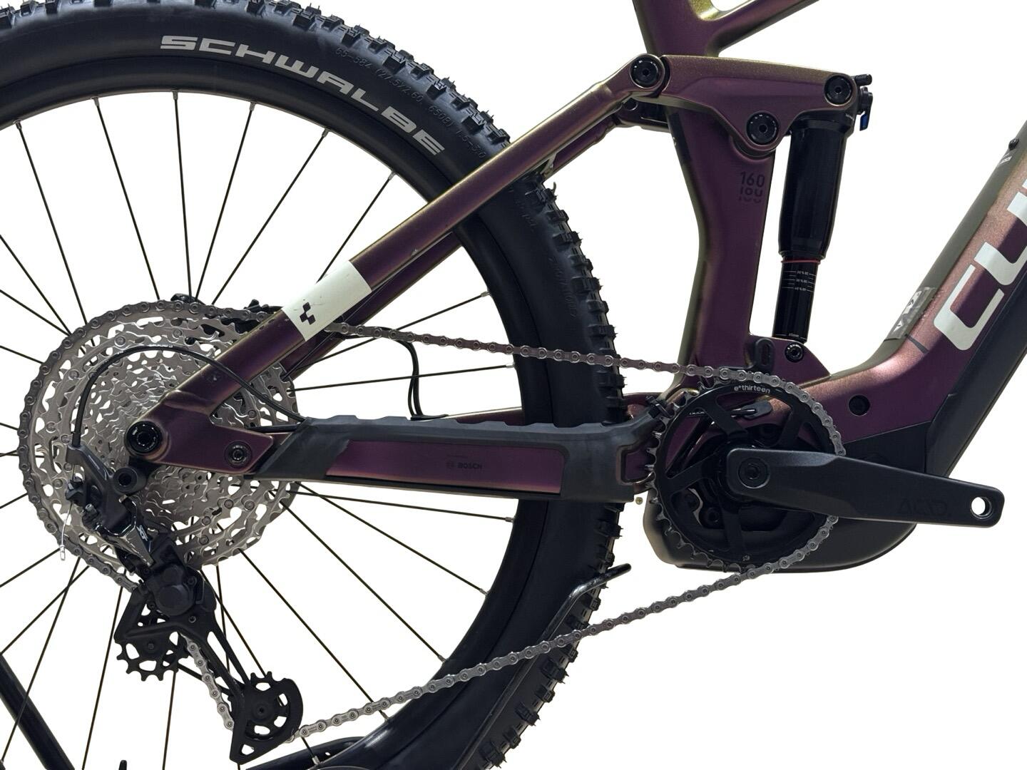Ricondizionata -   E-Mountain bike Cube Stereo Hybrid 160 HPC - Stato eccellente 12/14
