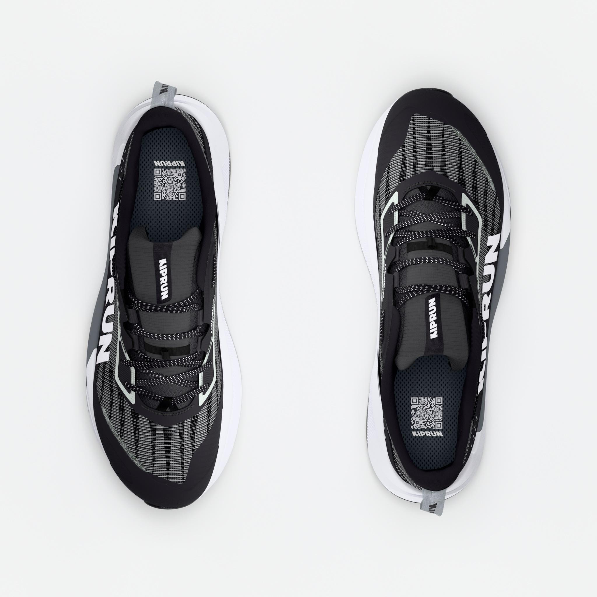 Chaussures de trail homme Kiprun Kipsummit Max, noir et gris 8/8