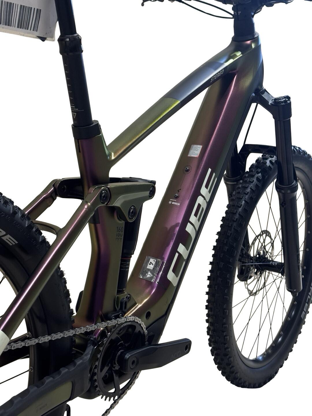 Ricondizionata -   E-Mountain bike Cube Stereo Hybrid 160 HPC - Stato eccellente 11/14