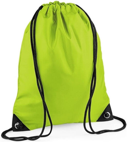 Sac à dos cordelettes PREMIUM - Lime Green - One Size